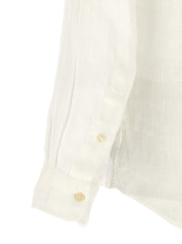 White Linen Blouse
