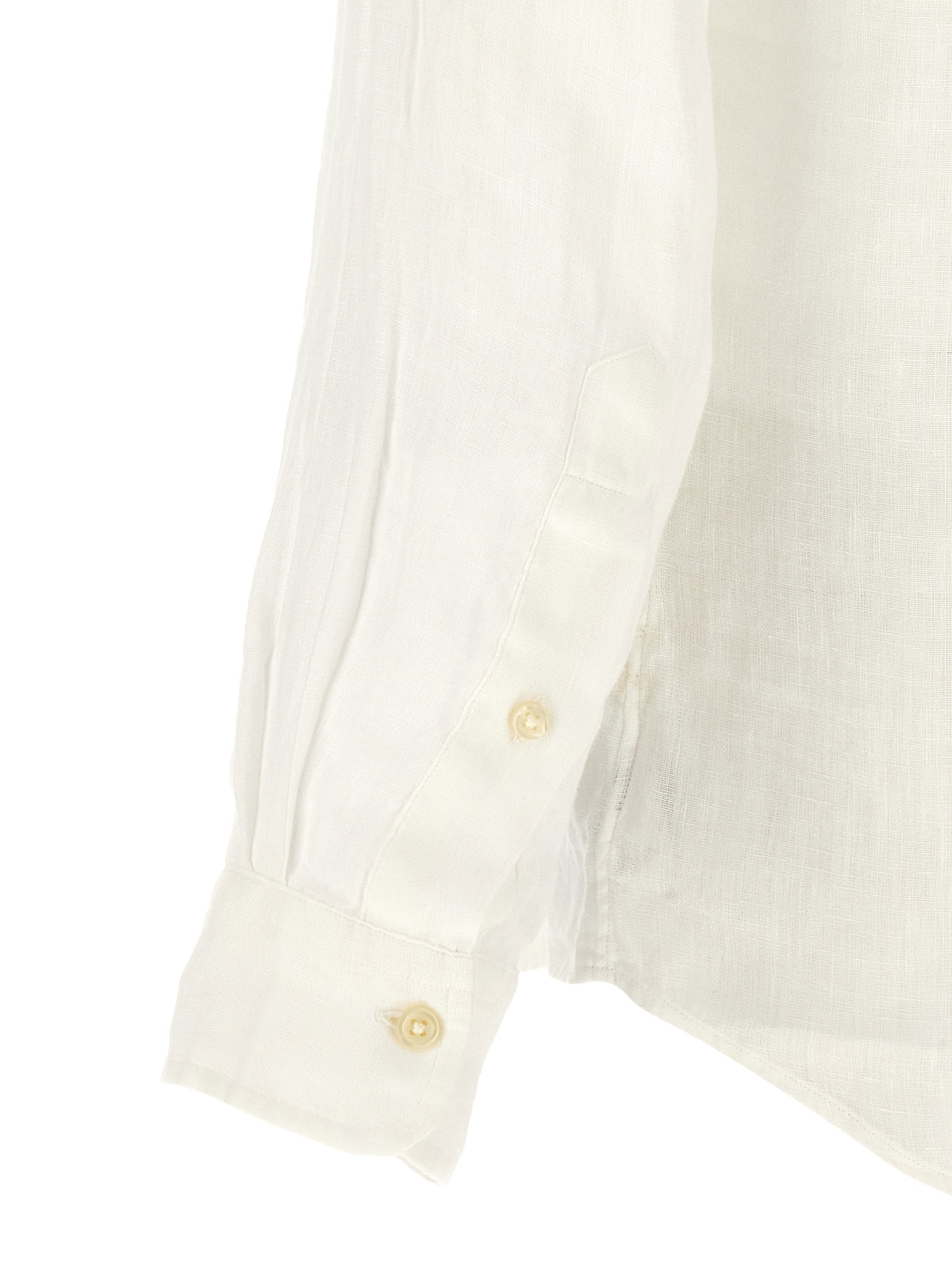 White Linen Blouse