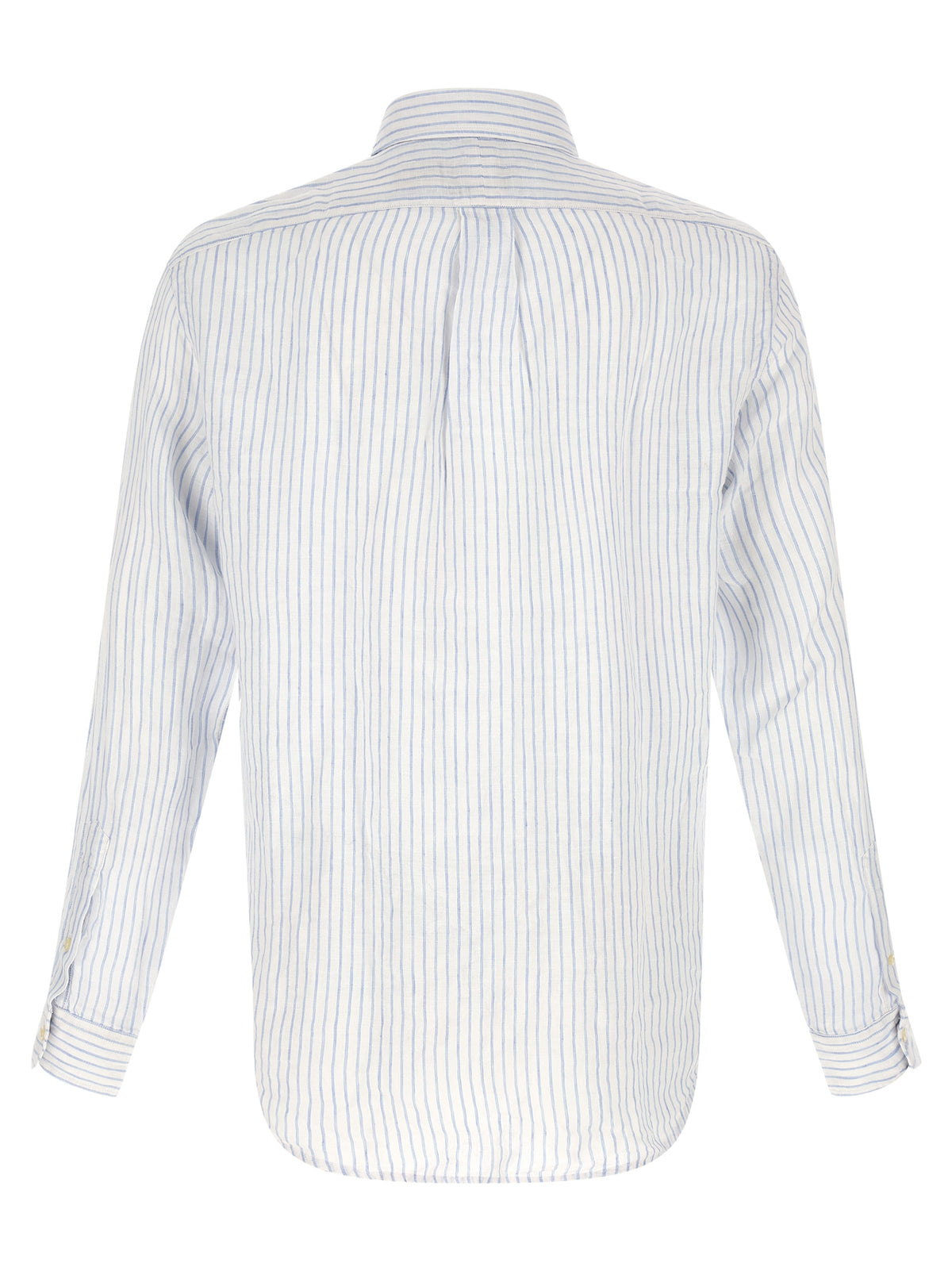 Blue Linen Blouse