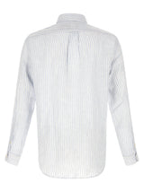 Blue Linen Blouse