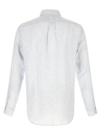 Blue Linen Blouse