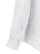Blue Linen Blouse