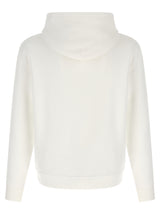 White Cotton Sweatshirt