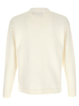 Bicolor Cotton Cardigan