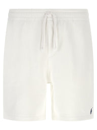 White Cotton Bermuda Shorts
