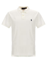 White Cotton Polo Shirt