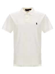 White Cotton Polo Shirt