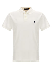 White Cotton Polo Shirt