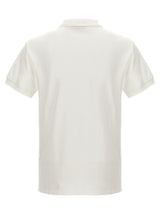 White Cotton Polo Shirt