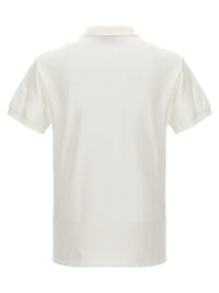 White Cotton Polo Shirt