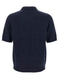 Blue Linen Cardigan