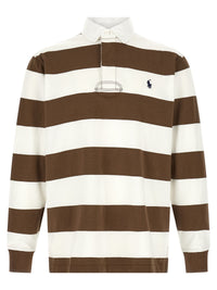 Brown Cotton Polo Shirt