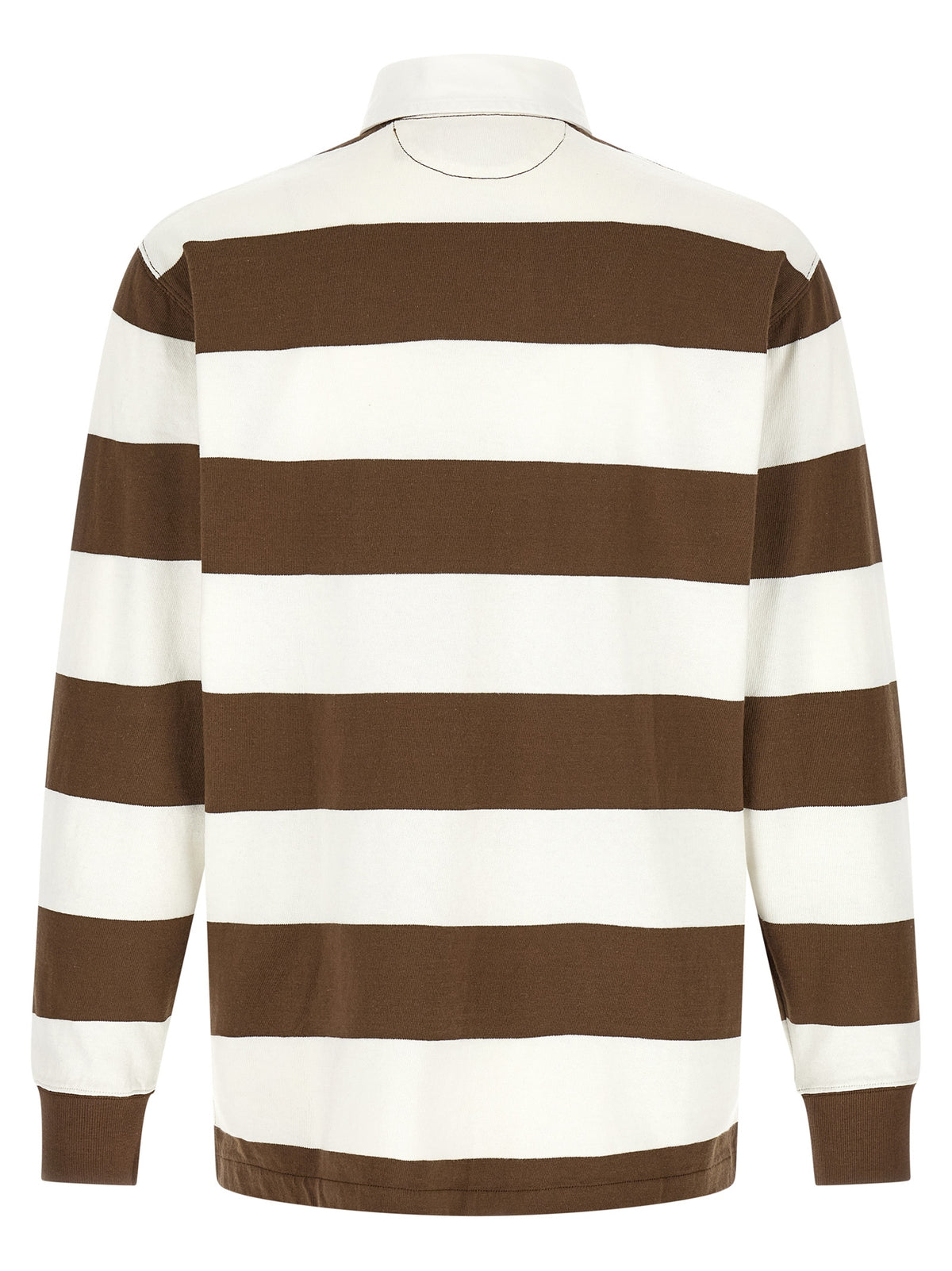 Brown Cotton Polo Shirt