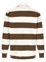 Brown Cotton Polo Shirt