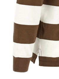 Brown Cotton Polo Shirt