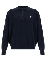 Blue Cotton Cardigan