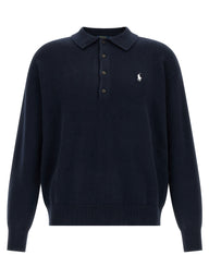 Blue Cotton Cardigan