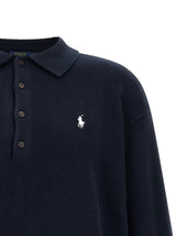 Blue Cotton Cardigan