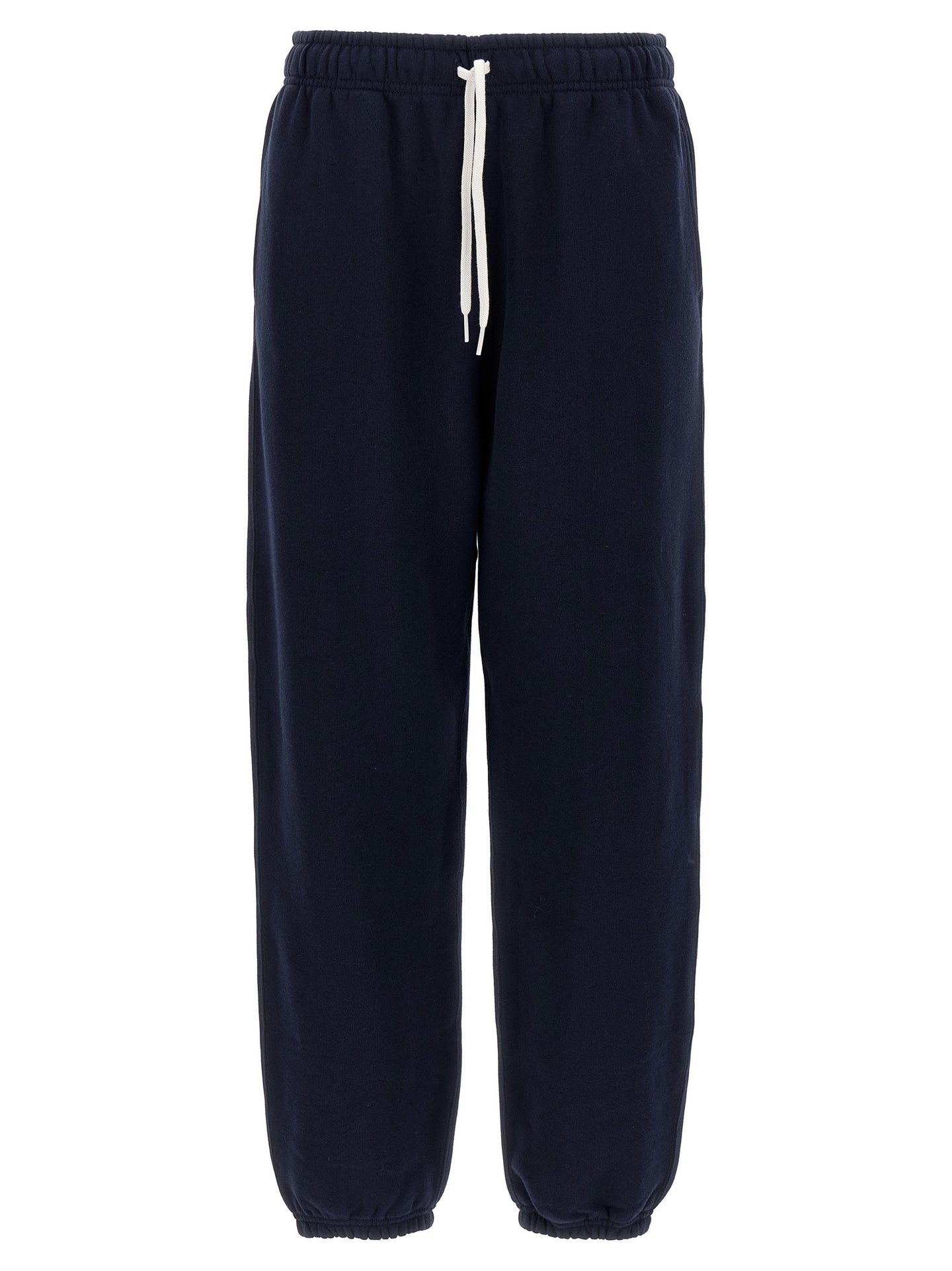 Blue Cotton Joggers (Workout Pants)