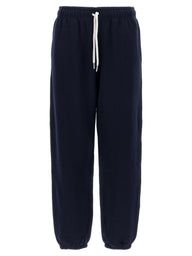 Blue Cotton Joggers (Workout Pants)