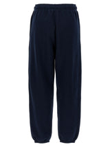 Blue Cotton Joggers (Workout Pants)