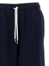 Blue Cotton Joggers (Workout Pants)