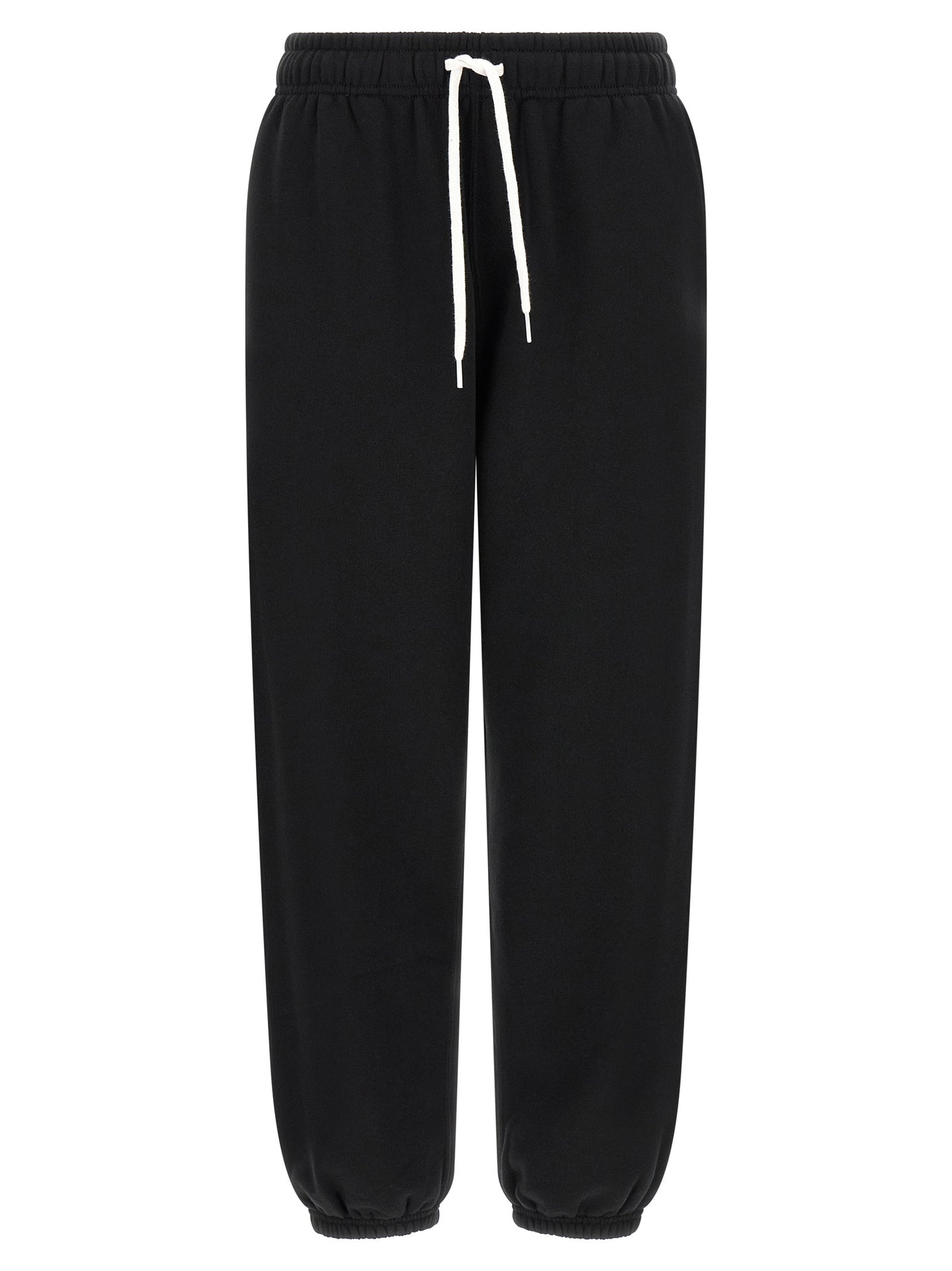 Black Cotton Joggers (Workout Pants)