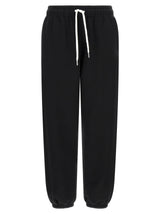 Black Cotton Joggers (Workout Pants)