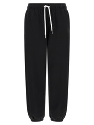 Black Cotton Joggers (Workout Pants)