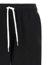Black Cotton Joggers (Workout Pants)