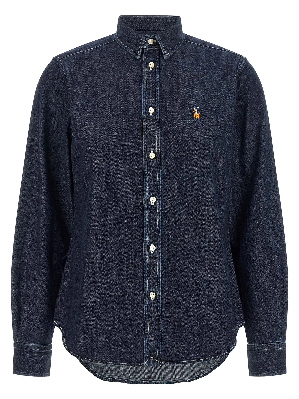 Blue Cotton Blouse