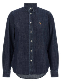 Blue Cotton Blouse