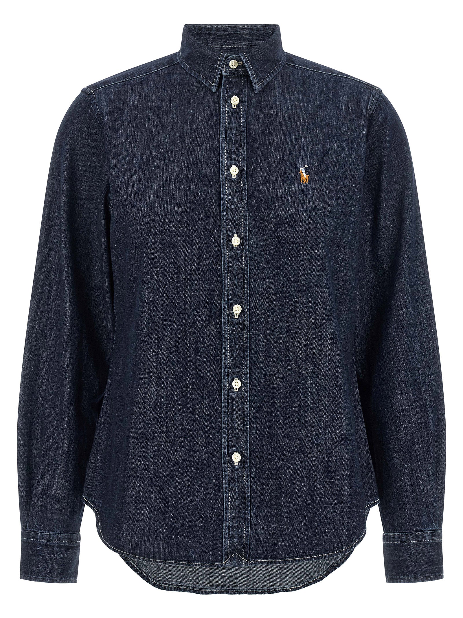 Blue Cotton Blouse