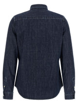 Blue Cotton Blouse