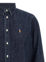 Blue Cotton Blouse