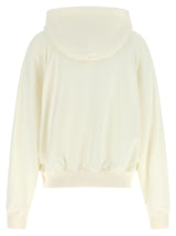 White Cotton Sweatshirt