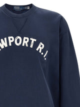 Blue Cotton Sweatshirt