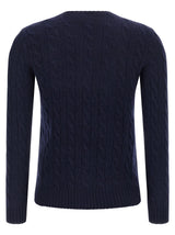 Blue Wool Cardigan