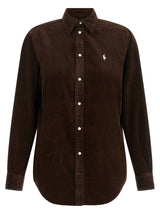 Brown Cotton Blouse