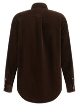 Brown Cotton Blouse