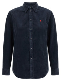 Blue Cotton Blouse