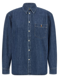 Blue Cotton Blouse