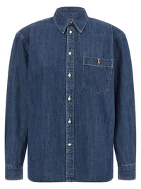 Blue Cotton Blouse