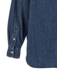 Blue Cotton Blouse
