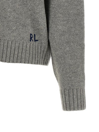 Gray Wool Cardigan