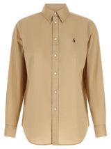 Beige Cotton Blouse