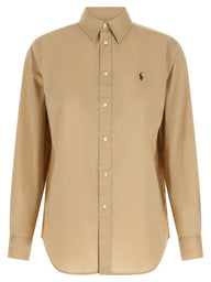 Beige Cotton Blouse