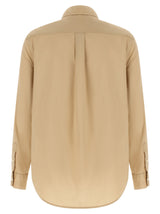 Beige Cotton Blouse