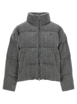 Gray Wool Full-Length Jacket