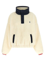 White Polyester Cardigan